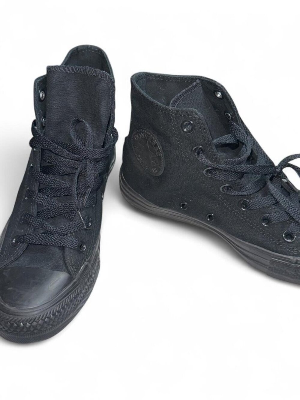 Black Woman's Converse High Top Size 7.5